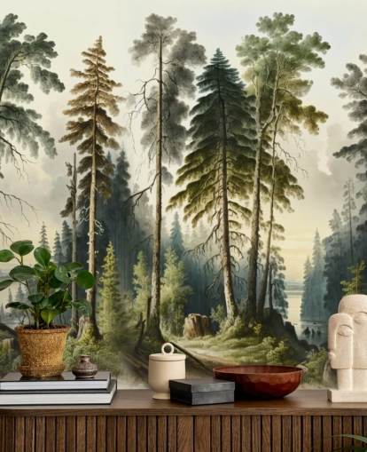 papier peint arbre vert papier peint arbre vert