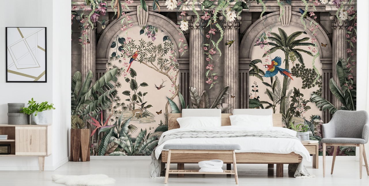 junglebehang met gevel