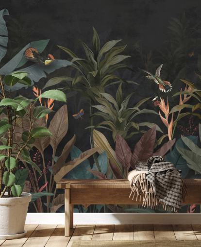 Dark Leaf Wallpaper Dark Leaf Wallpaper