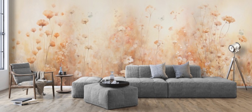 Floral Wallpaper and Flower Wall Murals | Wallsauce UK