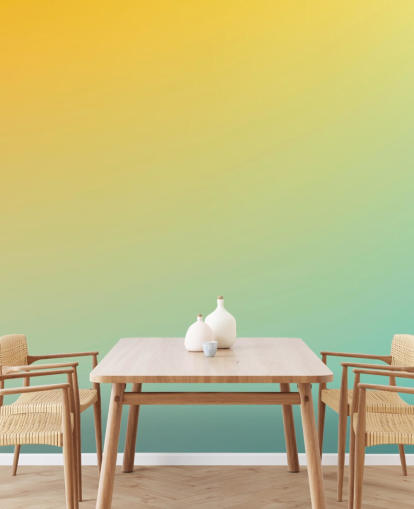 papier peint mural ombré jaune et bleu appelé Summer Ombre papier peint mural ombré jaune et bleu appelé Summer Ombre