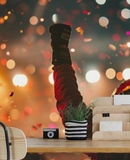 mural de papel de parede de automobilismo americano personalizável vermelho e laranja chamado Race Winner para quartos infantis mural de papel de parede de automobilismo americano personalizável vermelho e laranja chamado Race Winner para quartos infantis