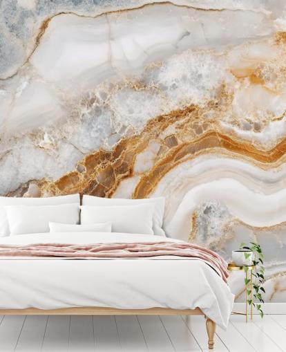 valkoinen ja kultainen marmoritapetti seinämaalaus nimeltä White Grey and Gold Swirls Marble kylpyhuoneisiin, keittiöihin ja ruokasaleihin valkoinen ja kultainen marmoritapetti seinämaalaus nimeltä White Grey and Gold Swirls Marble kylpyhuoneisiin, keittiöihin ja ruokasaleihin