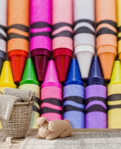 Rainbow Colored Crayons Wallpaper Rainbow Colored Crayons Wallpaper