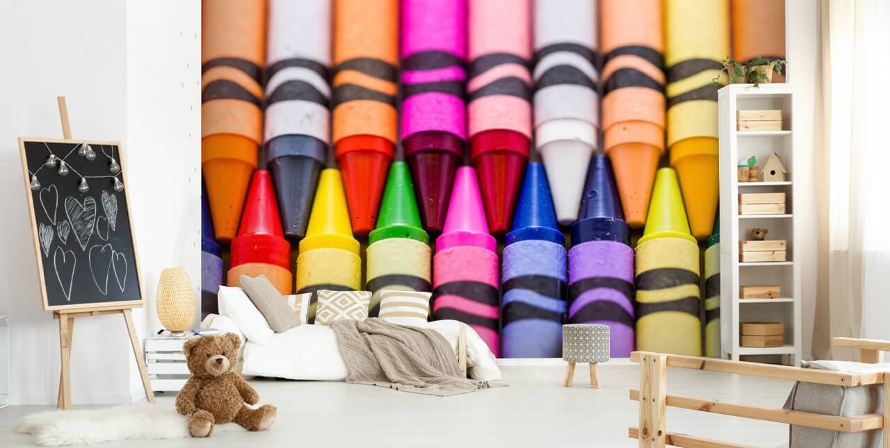 Rainbow Colored Crayons Wallpaper Rainbow Colored Crayons Wallpaper