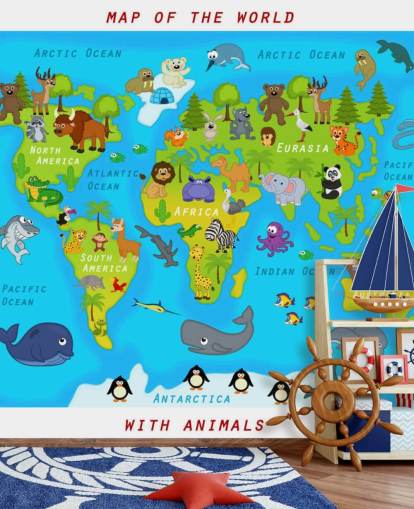Child Friendly Map Wallpaper Child Friendly Map Wallpaper