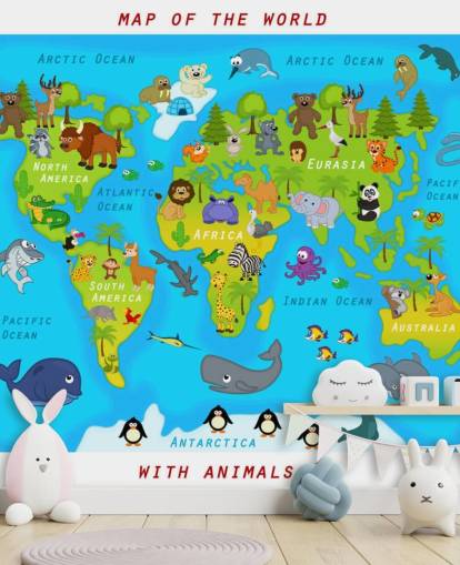 Child Friendly Map Wallpaper Child Friendly Map Wallpaper