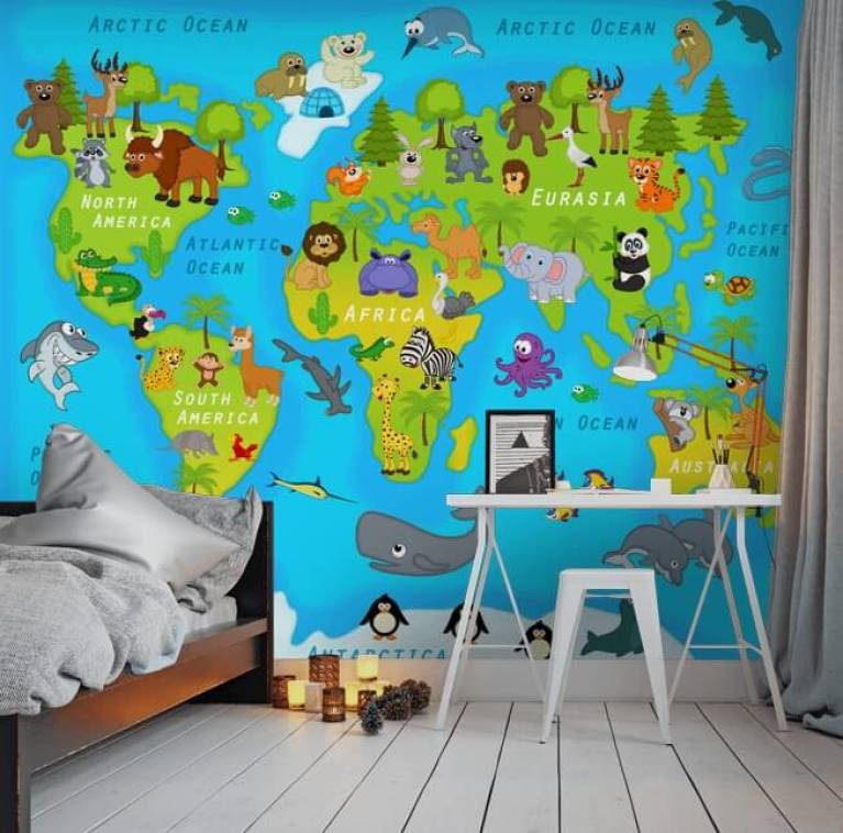 Childrens Wallpaper & Wall Murals | Wallsauce UK