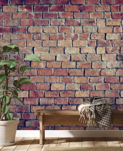 3D Textured Brick Effect Wall Mural 3D Textured Brick Effect Wall Mural