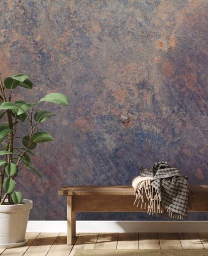 lilla tilpasset rusttapet veggmaleri kalt Purple Corrosion for kjøkken lilla tilpasset rusttapet veggmaleri kalt Purple Corrosion for kjøkken