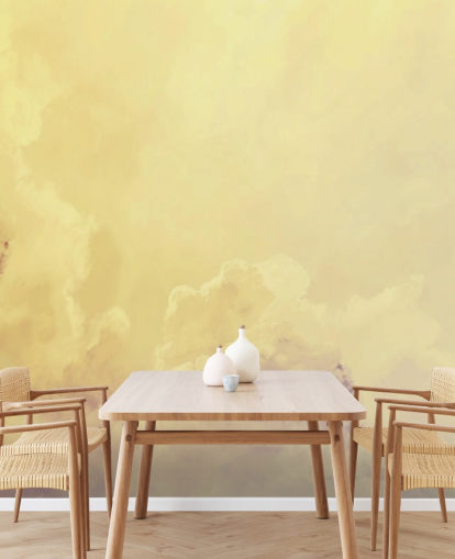 yellow cloud wallpaper mural called Abstract Pale Yellow Clouds for bedrooms, bathrooms and living rooms yellow cloud wallpaper mural called Abstract Pale Yellow Clouds for bedrooms, bathrooms and living rooms