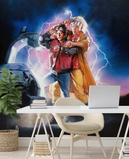 back to the future deel ii behangmuurschildering voor slaapkamers, kantoren en mancave back to the future deel ii behangmuurschildering voor slaapkamers, kantoren en mancave