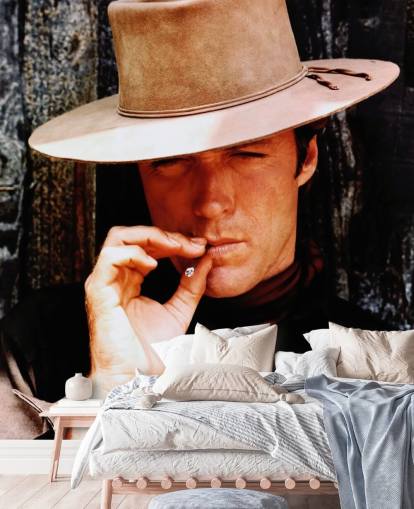 coloured clint eastwood wallpaper called Clint Eastwood (Hang Em High) for homes and businesses coloured clint eastwood wallpaper called Clint Eastwood (Hang Em High) for homes and businesses