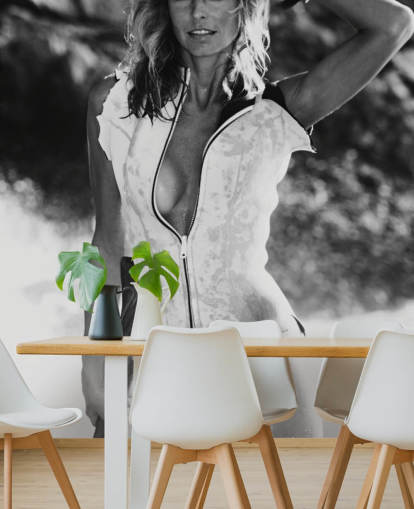 svartvit film tapeter väggmålning som heter Farrah Fawcett (Sunburn) för vardagsrum och sovrum svartvit film tapeter väggmålning som heter Farrah Fawcett (Sunburn) för vardagsrum och sovrum