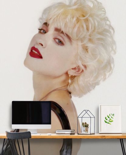 movie wall mural called Madonna (Who's That Girl?) II for bedrooms, home offices and living rooms movie wall mural called Madonna (Who's That Girl?) II for bedrooms, home offices and living rooms