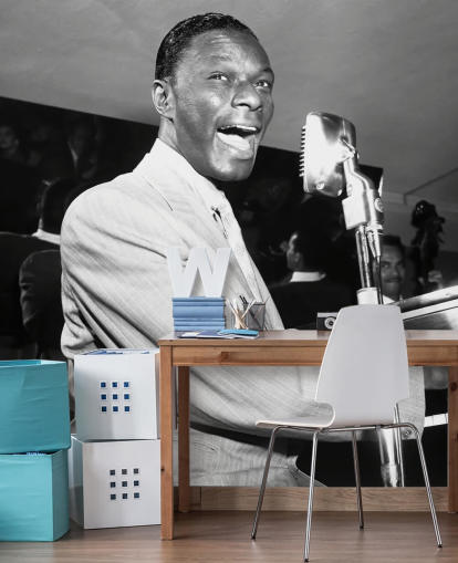 black and white nat king cole wallpaper mural for homes and businesses black and white nat king cole wallpaper mural for homes and businesses