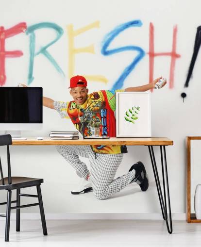 färgglad Will Smith tapetväggmålning som heter Will Smith (The Fresh Prince of Bel Air) färgglad Will Smith tapetväggmålning som heter Will Smith (The Fresh Prince of Bel Air)