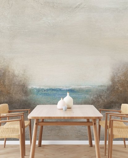 carta da parati murale astratta con paesaggio marino chiamato Distant Breakers di Carol Robinson carta da parati murale astratta con paesaggio marino chiamato Distant Breakers di Carol Robinson