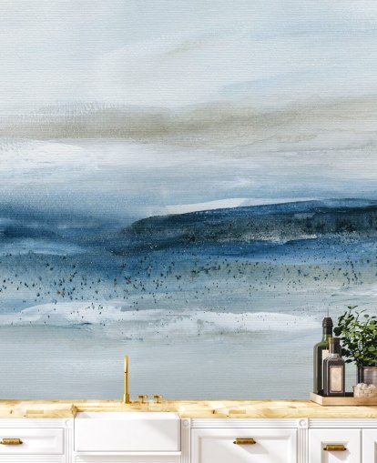 abstract beach wallpaper mural called Pebbled Beach by Carol Robinson for bedrooms, bathrooms and home offices abstract beach wallpaper mural called Pebbled Beach by Carol Robinson for bedrooms, bathrooms and home offices