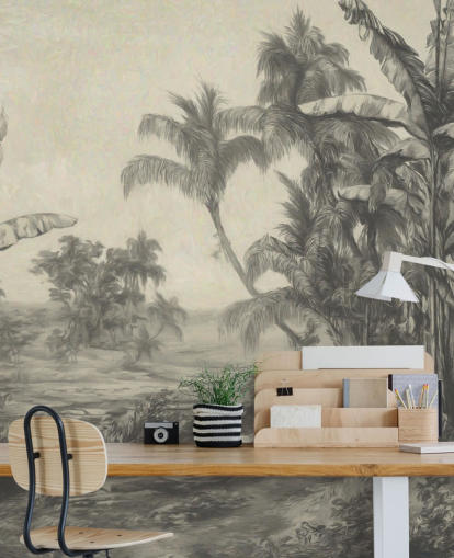 jungle wall mural called Tropic Life by Marina Stupakova for living rooms, dining rooms and bedrooms jungle wall mural called Tropic Life by Marina Stupakova for living rooms, dining rooms and bedrooms