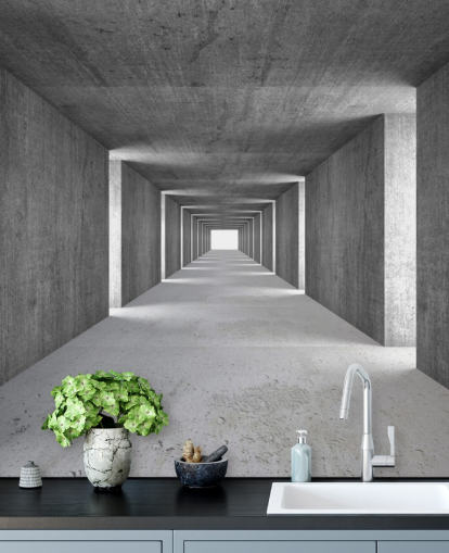 Aldri Ending Corridor Tapetmaleri Aldri Ending Corridor Tapetmaleri