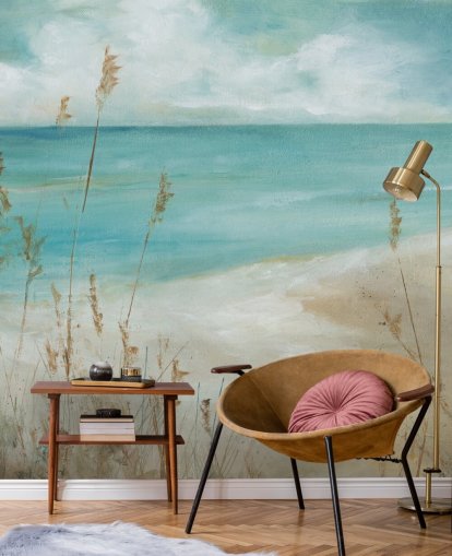 papier peint mural abstrait sur la mer appelé Seagrass Seascape par Carol Robinson pour les salons, les chambres et les salles de bain papier peint mural abstrait sur la mer appelé Seagrass Seascape par Carol Robinson pour les salons, les chambres et les salles de bain