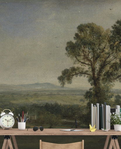 John Constablen taide-seinämaalaus nimeltä Bardon Hill, Coleorton Hall makuuhuoneisiin ja kotitoimistoihin John Constablen taide-seinämaalaus nimeltä Bardon Hill, Coleorton Hall makuuhuoneisiin ja kotitoimistoihin