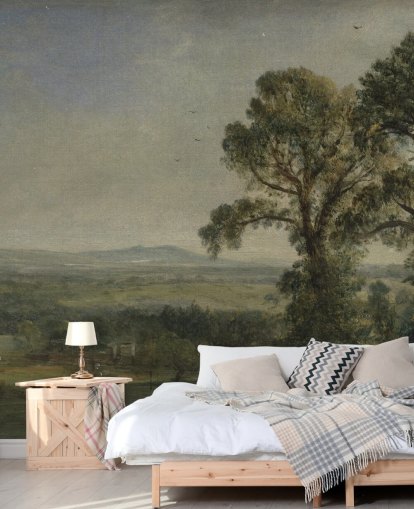 konstväggmålning som heter Bardon Hill, Coleorton Hall av John Constable för sovrum och hemmakontor konstväggmålning som heter Bardon Hill, Coleorton Hall av John Constable för sovrum och hemmakontor