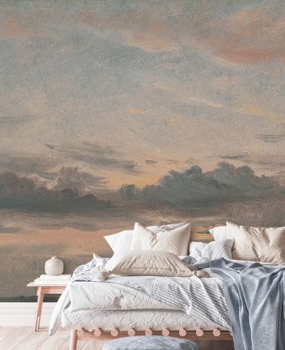 papier peint mural d'art intitulé A Cloud Study, Sunset de John Constable pour les chambres et les salons papier peint mural d'art intitulé A Cloud Study, Sunset de John Constable pour les chambres et les salons