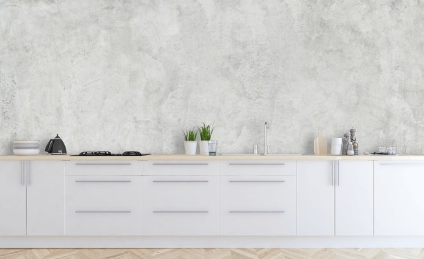 betonstil limewash tapetmaleri kaldet Limewash til soveværelser, stuer og køkkener