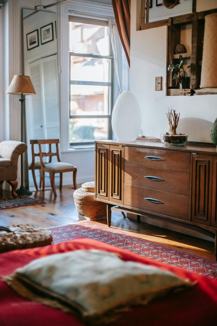 vintage bedroom interior design 