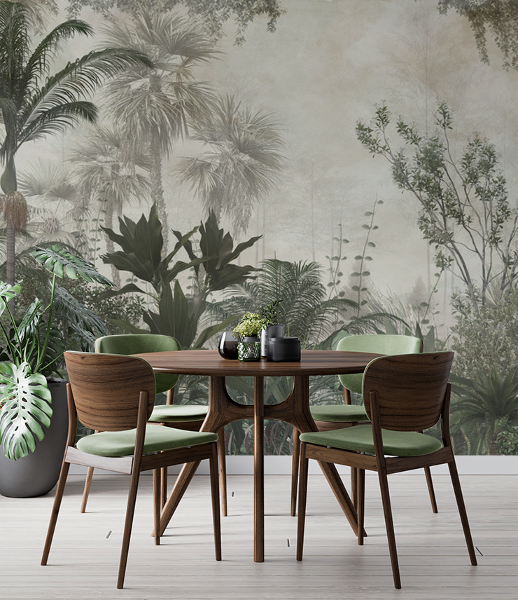 Tropical Hiding Place wallpaper mural