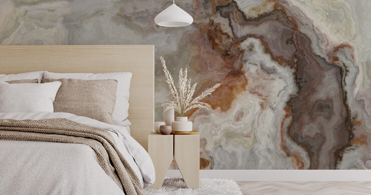 wall murals that complement pantone's colour of the year 2025