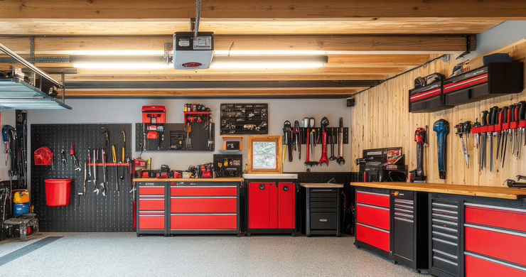 designing your dream garage: unique storage ideas