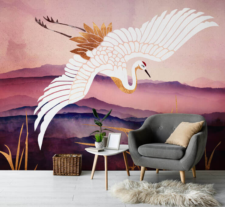 elegant flight iii wallpaper mural for living rooms and bedrooms