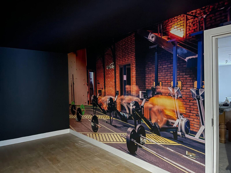 industrial style home gym industrial style home gym