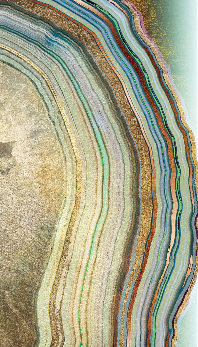 Fantastisk agattapet - interiørdesignfætteren til marmor