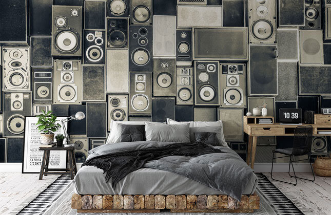 music speakers wallpaper
