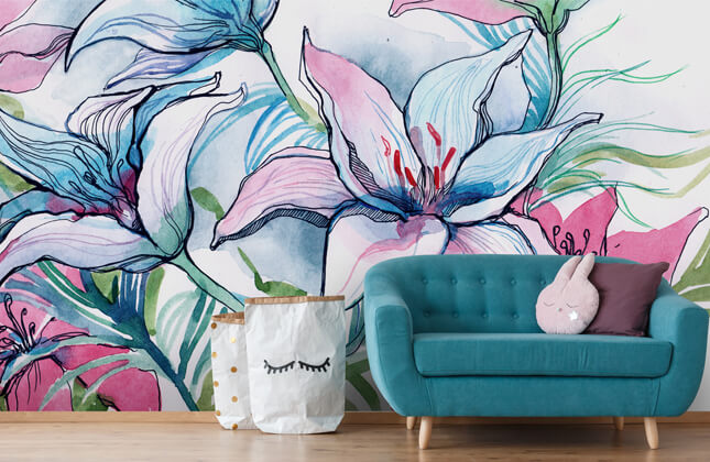 Lily Flower Wallpaper Discount - benim.k12.tr 1691429463