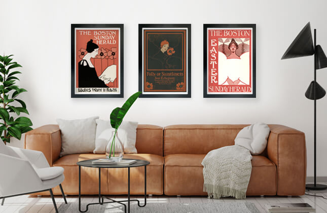 Vintage Posters by Ethel Reed | Wallsauce UK