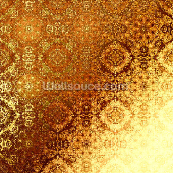Golden oriental pattern, folk traditional elements. Royal gold texture ...