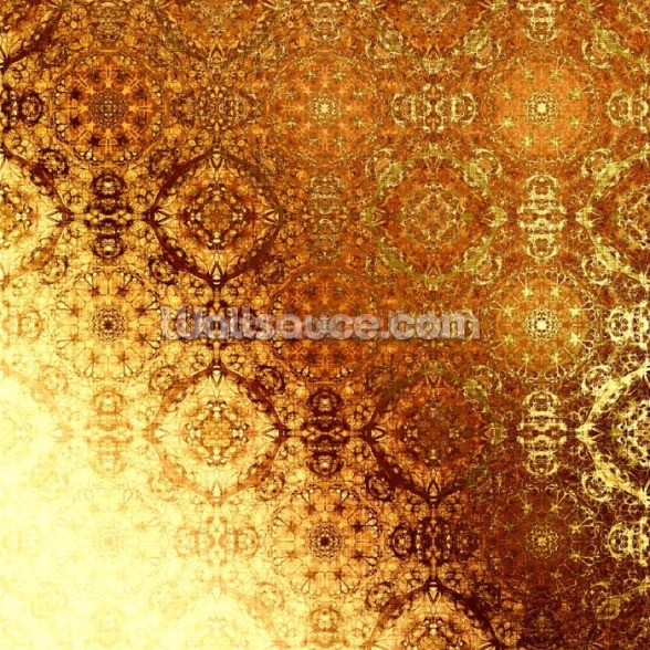 Golden oriental pattern, folk traditional elements. Royal gold texture ...