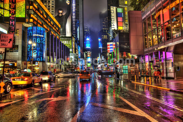 Times Square at Night Wallpaper | Wallsauce US