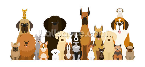 Dog Clan Wallpaper | Wallsauce UK