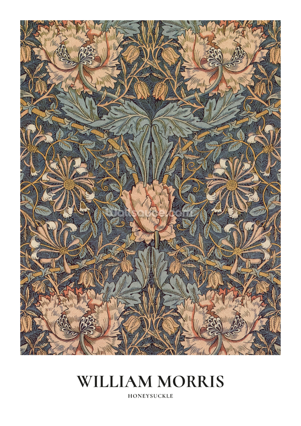 Honeysuckle 1876 Poster By William Morris Wallsauce Uk 6156