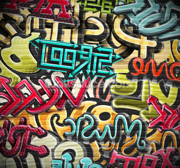 Graffiti - Street Wallpaper | Wallsauce AU