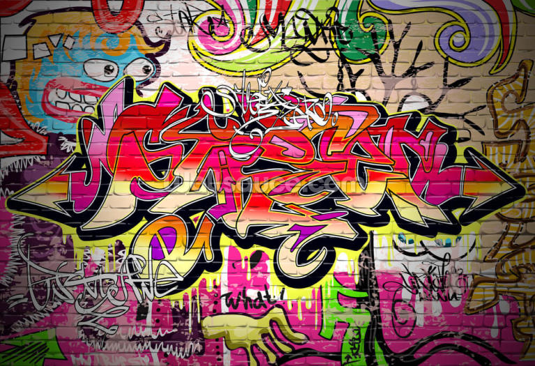 Graffiti Wallpaper & Street Art Wall Murals | Wallsauce AU