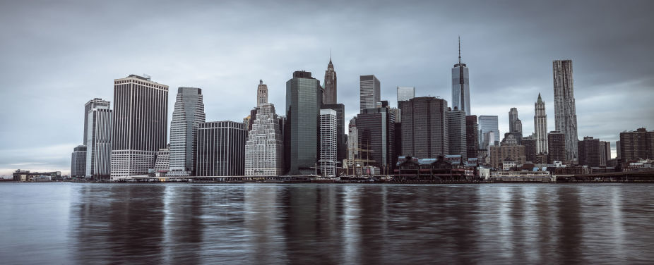 Lower Manhattan Murky Morning