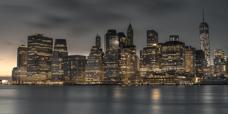 Moody Lower Manhattan
