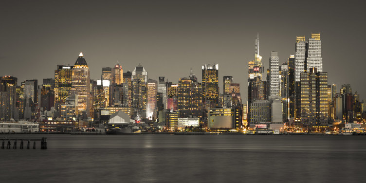 New York Skyscraper Lights